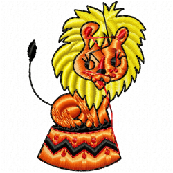 Lion Embroidery Design 9 Lion Embroidery Design 9